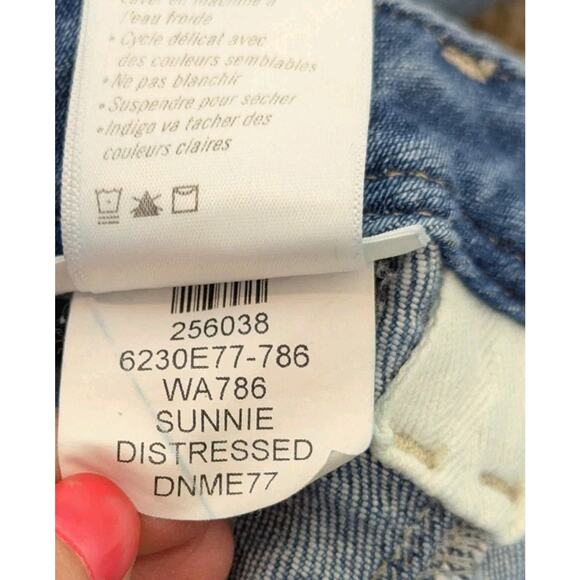 PAIGE Blue Flare & Wide Leg Jeans - Picture 12 of 13